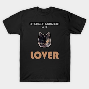 American Longhair Cat Lover T-Shirt